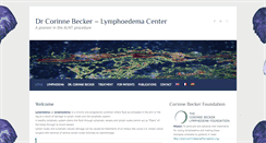 Desktop Screenshot of lymphoedemacenter.com